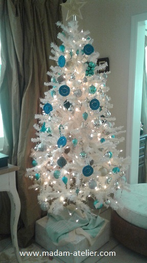 crochet ornamento natal