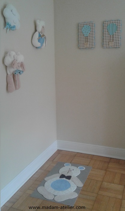 tapete ursinho crochet