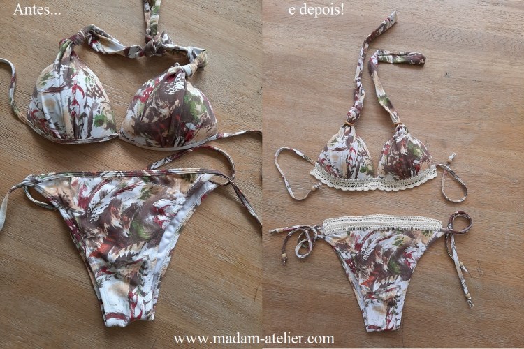 biquini com croche