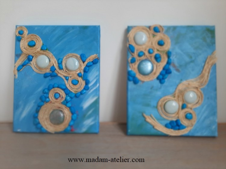 sisal e pedras